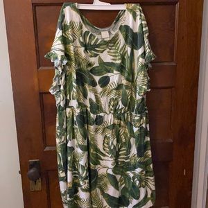 Cotton dress. Perfect bathing suit cover up!